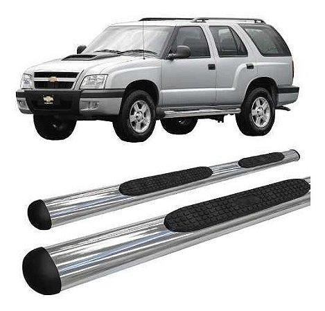 Estribo Oval Blazer 1995 A 2010 Cromado