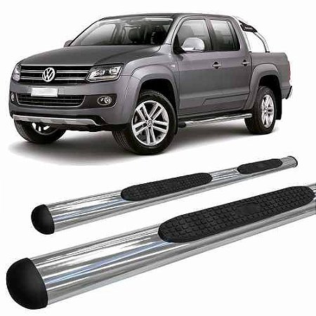 Estribo Oval Amarok 2010 A 2020 Cabine Dupla Cromado