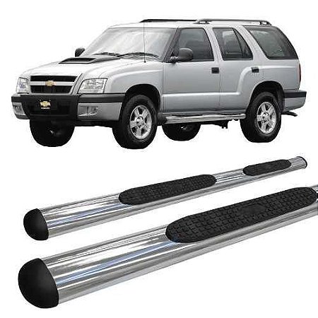 Estribo Oval Blazer 1995 A 2011 Cromado
