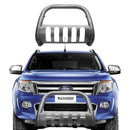 Para-Choque de Impulsão Ranger 13 a 2020 Onix  C/Protetor Grafite