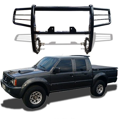 Para-Choque de Impulsão L-200 Gl/Gls  05 á 2015 C/Suporte Preto