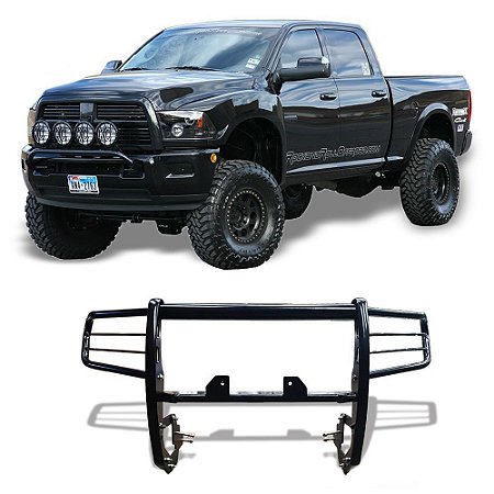 Para-Choque De Impulsão Dodge Ram C/Base Para Guincho