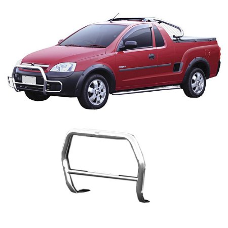 Para-Choque De Impulsão C/Barra Montana 2004 a 2010 Cromado