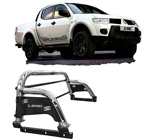 Santo Antonio L200 Triton H3 Cromado