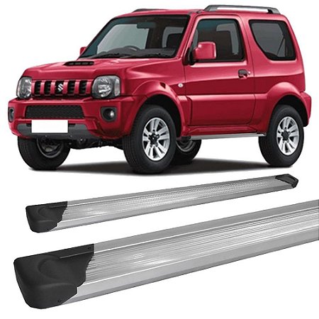 Estribo Suzuki Jimny Plataforma de Alumínio Prata