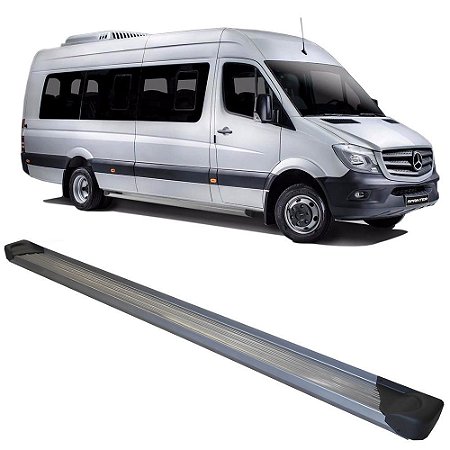 Estribo Sprinter 413 Plataforma de Alumínio Prata