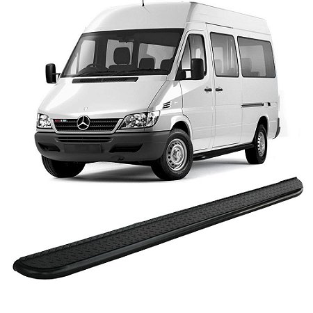 Estribo Sprinter 311 D LD Chapa 2,5" Preto