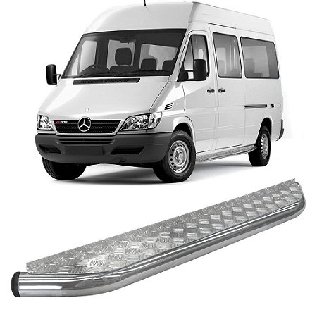 Estribo Sprinter 310 D LD Chapa 2.5" Cromado