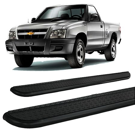Estribo S-10 2012 C S 2.5" Chapa Preto