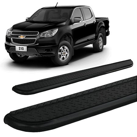 Estribo S10 2012 ate 2020 Chapa de Aço Preto C D
