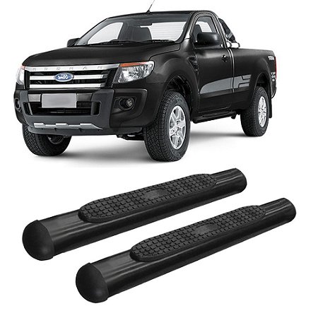 Estribo Ranger 2013 a 2020 Oval Oblongo Preto C S