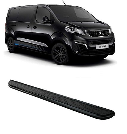 Estribo Lateral Peugeot Expert   Chapa Preto.