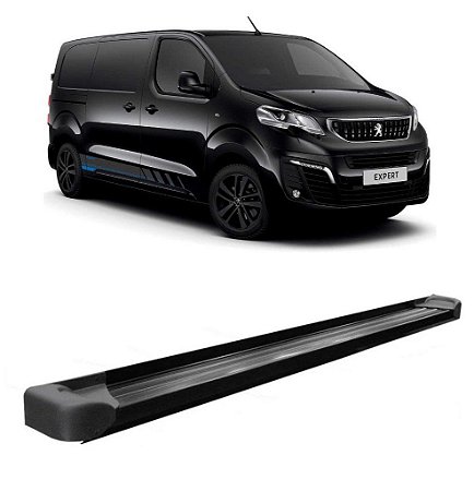 Estribo Lateral Peugeot Expert 2019 á 2022 Plataforma Preto