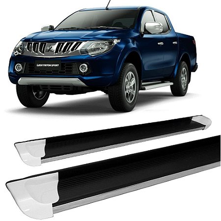 Estribo L200 2017 a 2020 Personalizado Branco