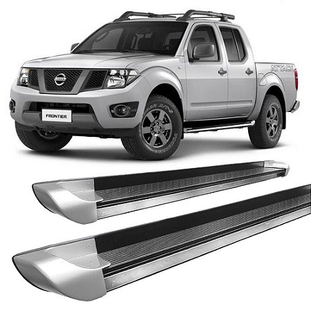 Estribo Frontier  2008 a 2016 Personalizado Prata