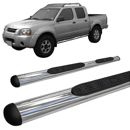 Estribo Frontier 2003 a 2007 Oblongo Oval Cromado