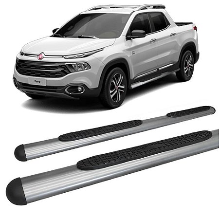 Estribo Fiat Toro Oblongo Oval Grafite