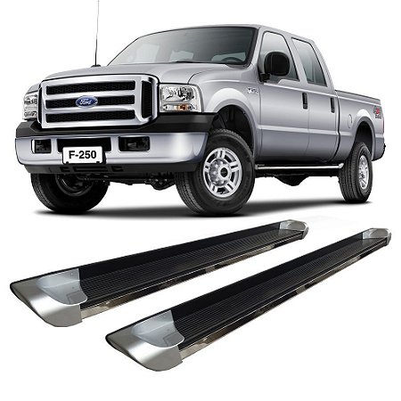 Estribo F-250 Personalizado Prata C D