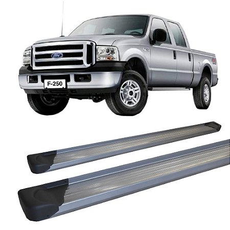 Estribo F-250 Alumínio Prata C D