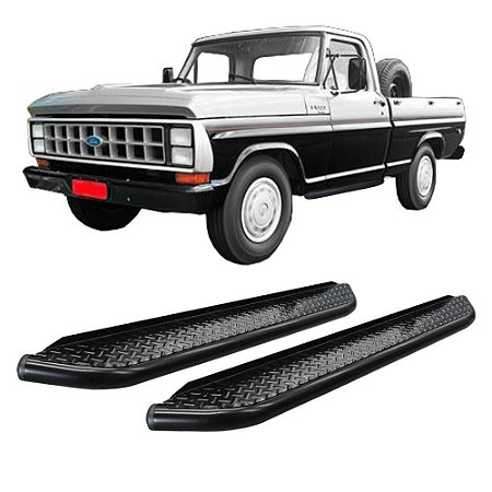 Estribo F-1000 Até 1992 Chapa Preto