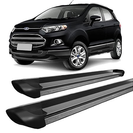 Estribo Ecosport 2013 em Diante Personalizado Preto