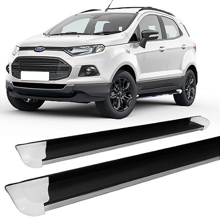Estribo Ecosport 2013 Em Diante Personalizado Branco