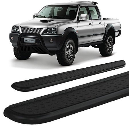 Estribo Chapa L-200 Sport Outdoor 2,5 Preto