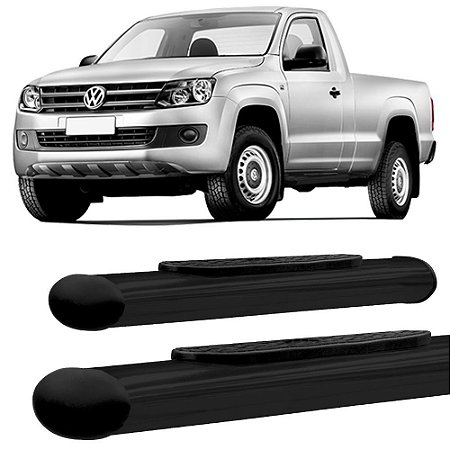 Estribo Amarok Oval Oblongo Preto C Simples