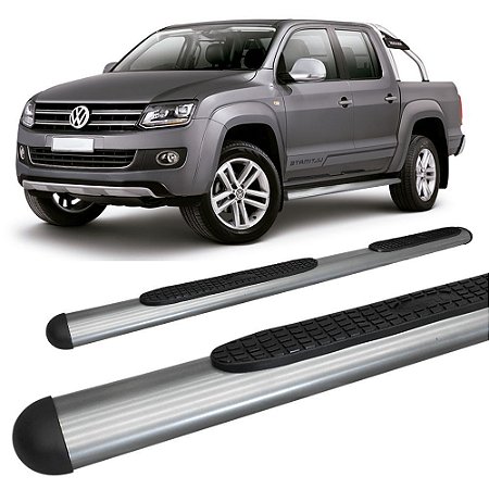 Estribo Amarok C Dupla Oblongo Oval Grafite