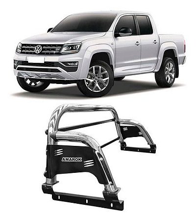 Santo Antônio Cd E Cs Amarok Modelo H3 Cromado