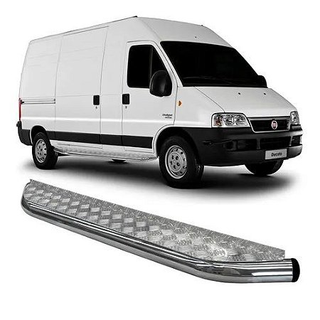 Estribo Ducato Teto Baixo Passageiro Roda A Roda Cromado