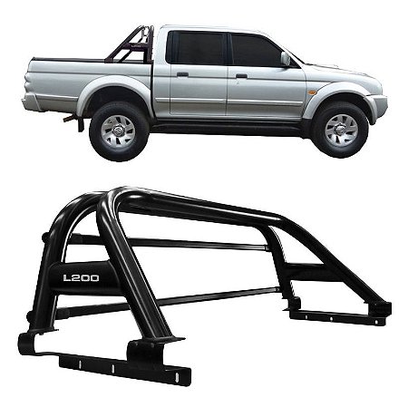 Santo Antonio L200 Preto Duplo Gl / Gls / Sport / Outdoor
