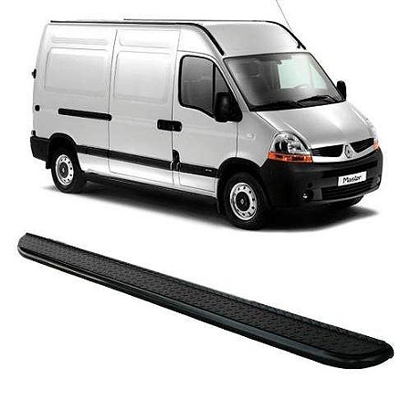 Estribo Lateral Preto Renault Master L2h2 Lado Passageiro