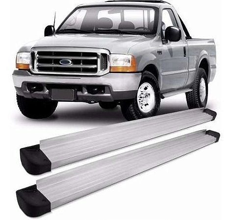 Estribo F-250 Plataforma De Aluminio Cabine Simples F250