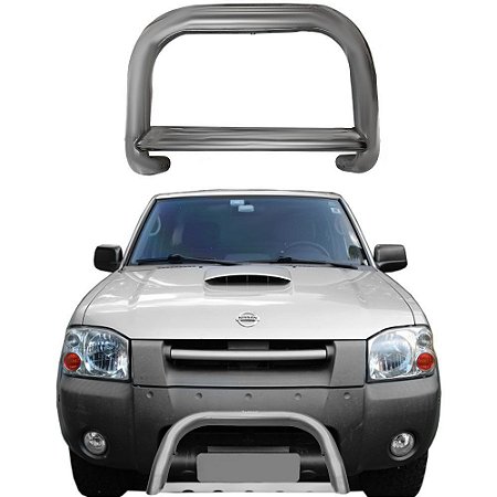 Para-choque De Impulsão Frontier 2003 A 2007 C Barra Grafite