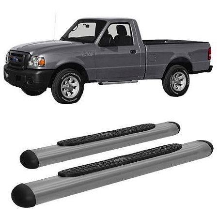 Estribo Oval Oblongo Ranger 2005 A 2012 Simples Grafite