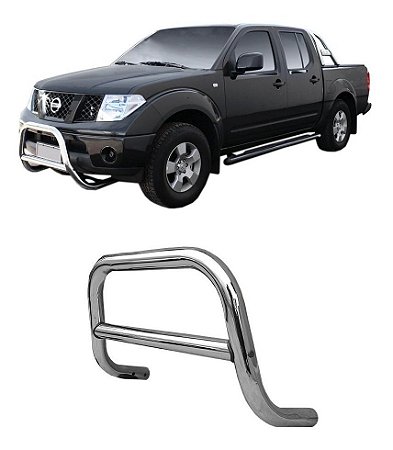 Para-choque De Impulsão Frontier 2008 A 2017 Cromado