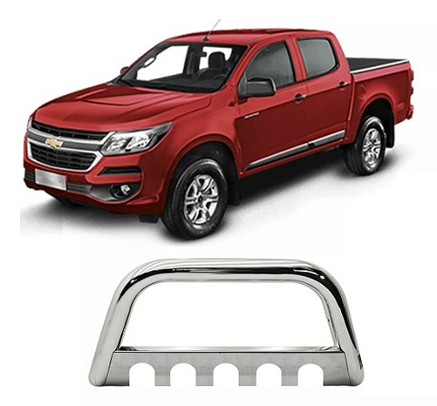 Para-choque De Impulsão S10 S-10 2012 A 2020 C/p Cromado