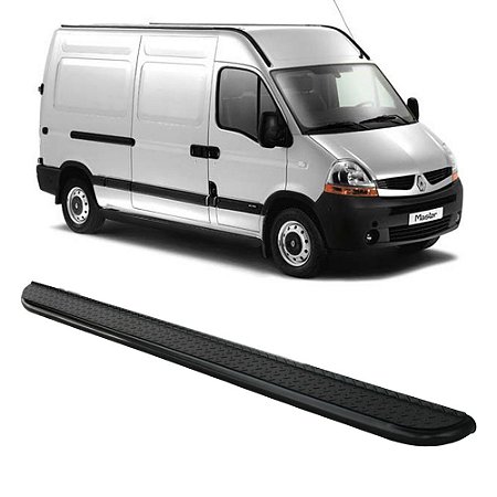 Estribo Chapa Master L2H2 2,5" Preto