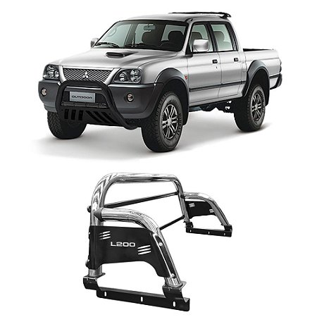 Santo Antonio H3 L-200 Sport Outdoor Cromado