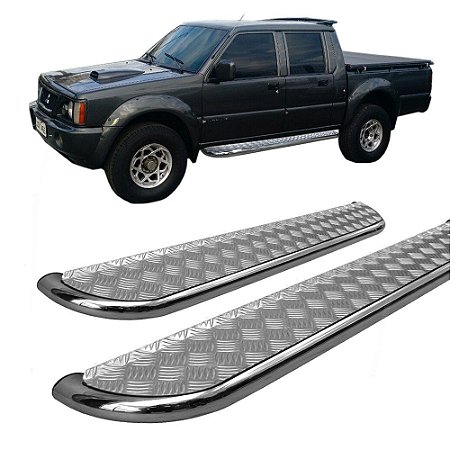 Estribo Chapa L-200 GL/GLS 2,5" Cromado