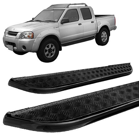 Estribo Chapa Frontier 2003 a 2007 Preto
