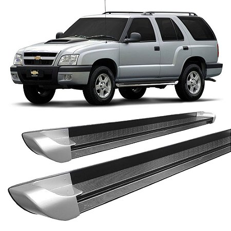 Estribo Blazer Até 2011 Personalizado Prata