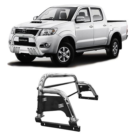 Santo Antonio Hilux 2005 A 2015 H3 Cromado