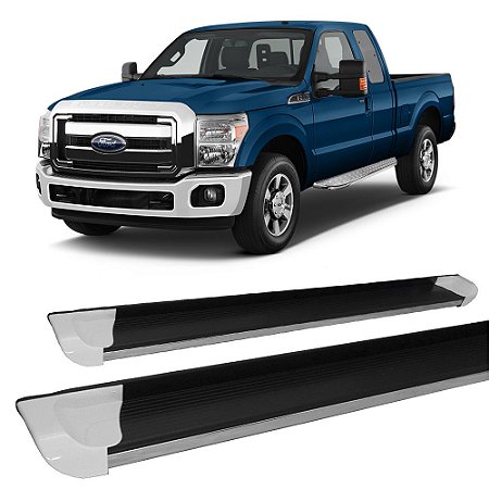Estribo F-250 Personalizado Branco C/S