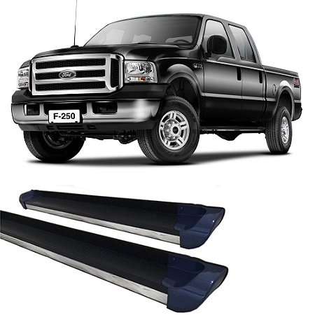 Estribo F-250 Personalizado Azul C/D