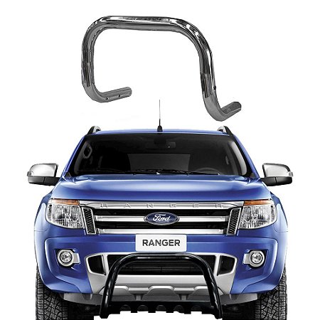 Para-choque De Impulsão Ranger 13 a 2020 Cromado S/Barra