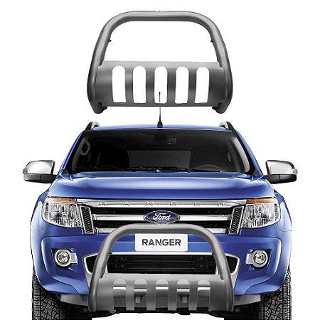 Para-Choque de Impulsão Ranger 13 a 2020 Onix  C/Protetor Grafite