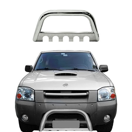 Para-Choque De Impulsão Frontier 03 a 2007 C/Chapa Cromado
