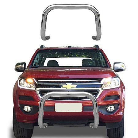 Para-Choque de Impulsão S10 12 a 2020 Cromado S/Barra